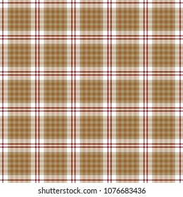 Tartan traditional checkered british fabric seamless pattern