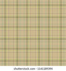 Tartan traditional checkered british fabric seamless pattern