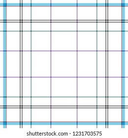 Tartan traditional checkered british fabric seamless pattern