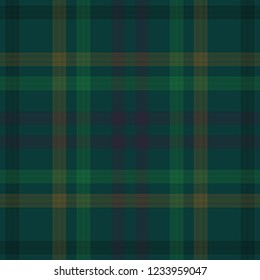 Tartan traditional checkered british fabric seamless pattern