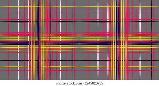 Tartan traditional checkered british fabric seamless pattern
