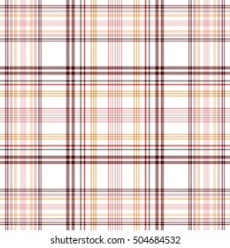 Tartan traditional checkered british fabric seamless pattern