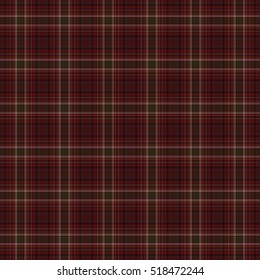 Tartan traditional checkered british fabric seamless pattern