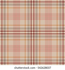 Tartan traditional checkered british fabric seamless pattern