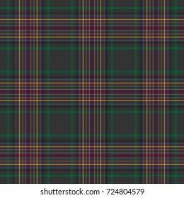 Tartan traditional checkered british fabric seamless pattern