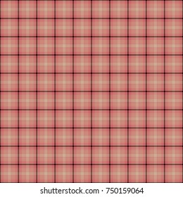 Tartan traditional checkered british fabric seamless pattern