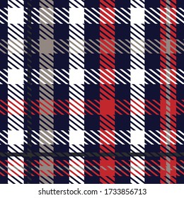 Tartan, Twill zeigt nahtlose Muster abstrakte Hintergrundbilder. Schottische Textur für Textil-Druck, Tapeten, Hemd, Stoff, Packpapier. Vintage quadratisch geometrisch. - Vektor