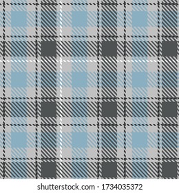 Tartan, Twill plaid seamless pattern abstract background illustration. Scottish style texture for textile print, wallpapers, shirt, fabric, wrapping paper. Vintage square geometric. - Vector