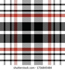 Tartan, Twill plaid seamless pattern abstract background illustration. Scottish style texture for textile print, wallpapers, shirt, fabric, wrapping paper. Vintage square geometric. - Vector