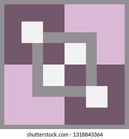 Tartan, vector illustration. Checkered texture for clothing fabric prints, home textile. - Vektör