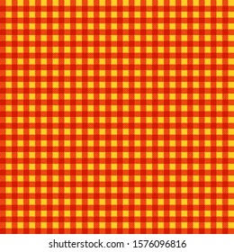 Tartan vector pattern. Christmas color. Red and yellow color.
Seamless pattern for wallpaper, wrapping paper, for fashion prints, fabric texture.