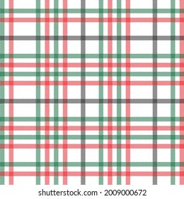Tartan vector Pattern isolated on white background