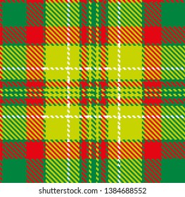 Tartan, vector pattern in plaid with a repeatable motif
