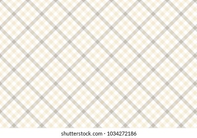 Tartan Vector Patterns, Yellow, White And Brown 