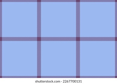 Tartan vector plaid. Textile texture fabric. Background check seamless pattern in violet and blue colors.