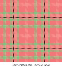 Tartan vs Plaids pattern seamless red green colour background.  Buffolo check flannel art design fo print fabric clots jacket kilt cotton fashion lumberjack 