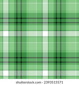 Tartan vs Plaids pattern seamless white green colour background.  Buffolo check flannel art design fo print fabric clots jacket kilt cotton fashion lumberjack 