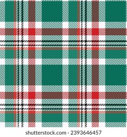 Tartan vs Plaids pattern seamless red green colour background.  Buffolo check flannel art design fo print fabric clots jacket kilt cotton fashion lumberjack 