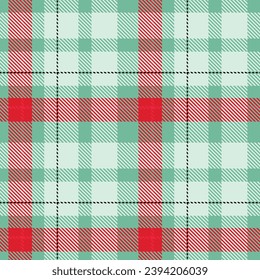 Tartan vs Plaids pattern seamless red green colour background.  Buffolo check flannel art design fo print fabric clots jacket kilt cotton fashion lumberjack 