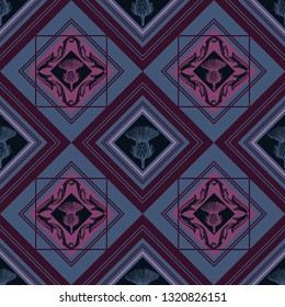 Tartan,plaid pattern vector background.New folk.Tartan pattern.