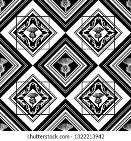 Tartan,plaid pattern vector background.New folk.Tartan pattern.