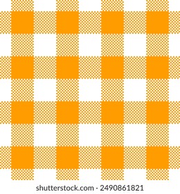 Tartans seamless pattern. The combination of yellow and white. strips. Line. Tartans. Vector
