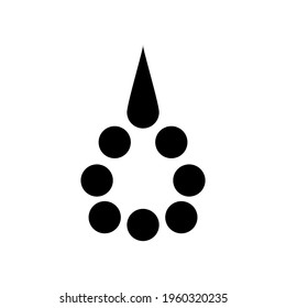 tasbih icon or logo isolated sign symbol vector illustration - high quality black style vector icons
