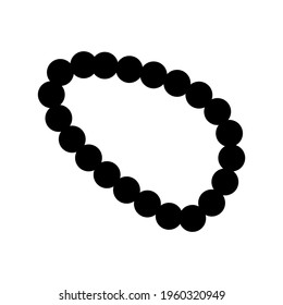 tasbih icon or logo isolated sign symbol vector illustration - high quality black style vector icons
