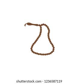 Tasbih islam graphic design template vector illustration