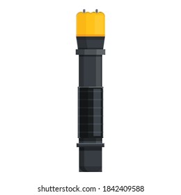 Taser defense icon. Cartoon of taser defense vector icon for web design isolated on white background