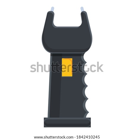Taser stun icon. Cartoon of taser stun vector icon for web design isolated on white background