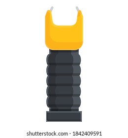 Taser weapon icon. Cartoon of taser weapon vector icon for web design isolated on white background