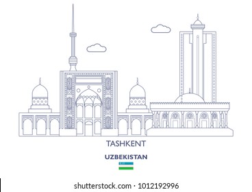 Tashkent Linear City Skyline, Uzbekistan