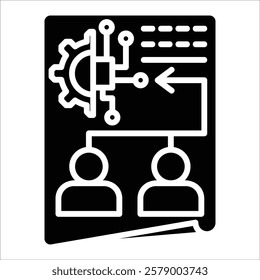 Task Assignment Icon Element For Design