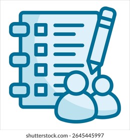 Task Assignment Icon Element For Design