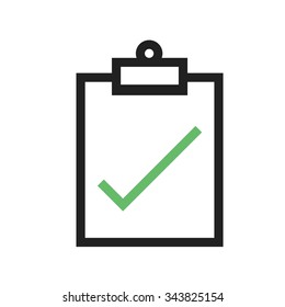 Task, assignment, job icon vector image.Can also be used for material design. Suitable for mobile apps, web apps and print media.