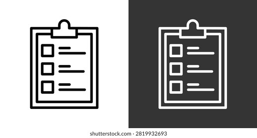 Task Black And White Multiple Style Icon Set Collection Pack Vector Illustration
