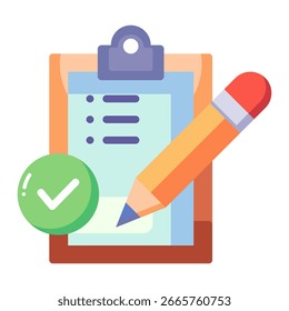 Task Check Icon Element For Design