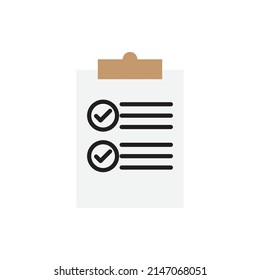 task check list done icon for website, presentation