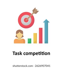 Task competition Vector icon which can easily modify or edit 
