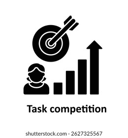 Task competition Vector icon which can easily modify or edit 

