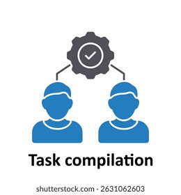 Task compilation Vector icon which can easily modify or edit 
