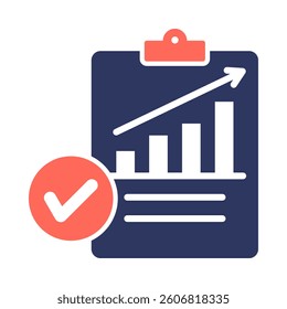 Task Completion Icon Element for Design