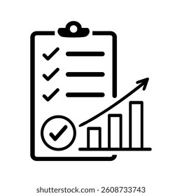 Task completion icon. Vector illustration design