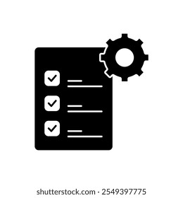 task concept line icon. Simple element illustration. task concept outline symbol design.