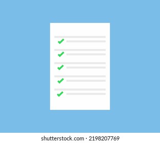Task form check list checkmarks, clipboard concept logo design. Business plan, marketing strategy, survey, complete tasks vector design and illustration.
