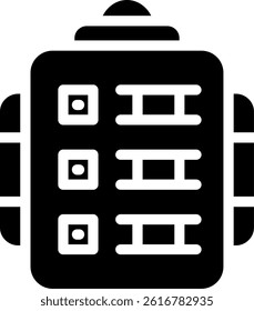 Task Glyph Vector Icon Design