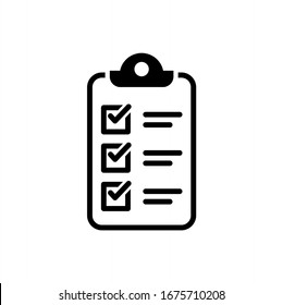 Task icon, clipboard icon vector illustration