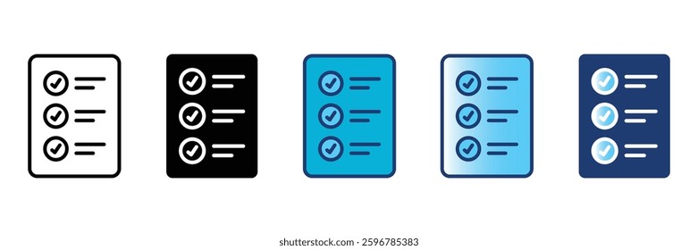 Task Icon Element For Design