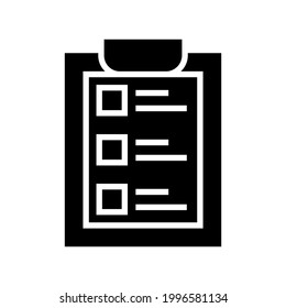 task icon or logo isolated sign symbol vector illustration - high quality black style vector icons
